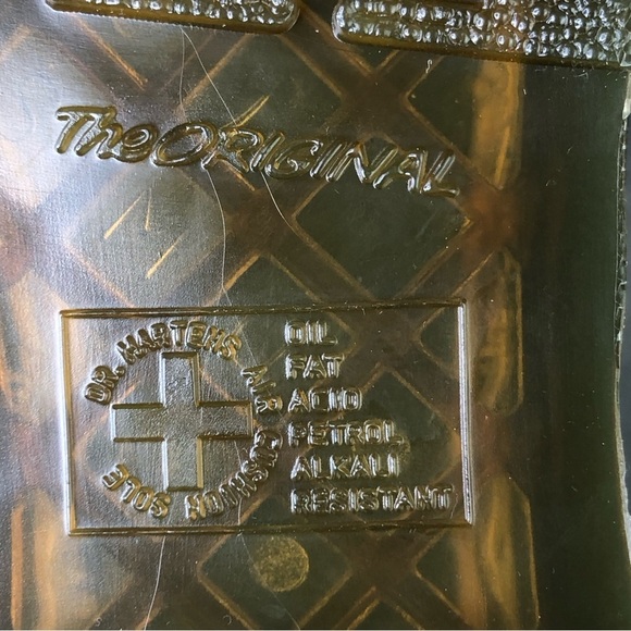 Dr Martens white patent oxfords 26754 unisex - Picture 7 of 13